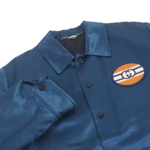 GUCCI Blouson 645702 cotton blue 48 | AlmaBagz