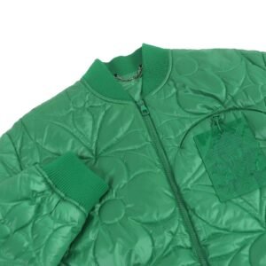 LOUIS VUITTON Blouson polyester green 46 | AlmaBagz