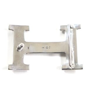 HERMES belt Main: SV925 Silver Touareg Buckle mens Used | AlmaBagz