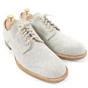 HERMES Leather shoes Main: Leather, Main: Canvas Beige type mens 41.5 Used | AlmaBagz