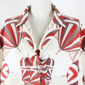 HERMES tops Main: 100% cotton Multi Margiela period Women 40 Used | AlmaBagz