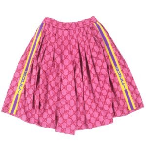 GUCCI Shorts 550599 Outer material: 55% polyester, Outer material: 45% cotton, Part: 100% nylon Pink red Women S Used | AlmaBagz