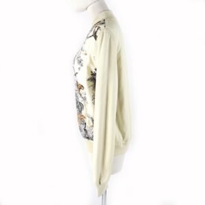 HERMES Jacket Main: 80% silk, Main: 14% cashmere, Main: 6% polyester, Outer: 100% silk Ivorytype Women 38 Used | AlmaBagz