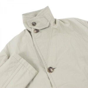 HERMES coat Nylon khaki 44 | AlmaBagz