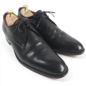 HERMES Dress shoes Main: Leather black mens 41.5 Used | AlmaBagz
