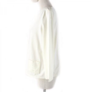 HERMES Cut cotton off white 36 | AlmaBagz