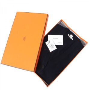 HERMES cardigan 4E2701D1 cashmere Dark navy 38 | AlmaBagz
