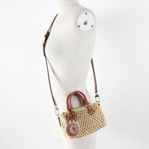 LOUIS VUITTON Shoulder Bag M83525 Raffia Natural tongue Nano speedy | AlmaBagz