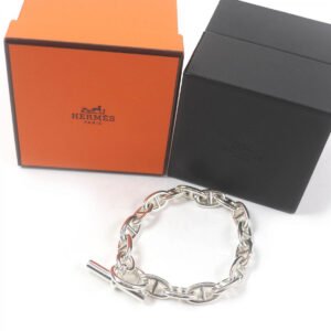 HERMES bracelet AG925 Silver Chene DunkleGM | AlmaBagz