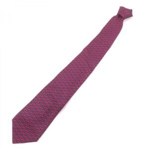 HERMES tie silk Red | AlmaBagz