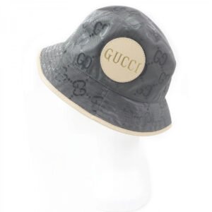 GUCCI hat 627115 Nylon gray | AlmaBagz