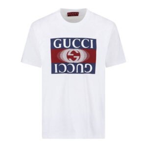 Gucci Men Logo T-Shirt | AlmaBagz