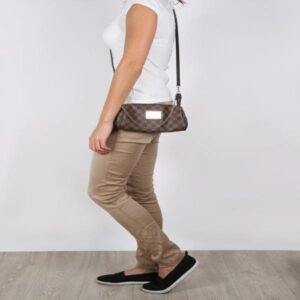 Louis Vuitton Eva Clutch Damier Ebene Canvas | AlmaBagz