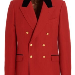 Gucci Men Chevron Blazer | AlmaBagz