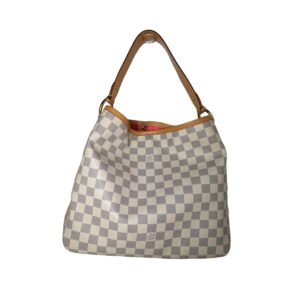 Louis Vuitton Damier Azur Delightful Hobo PM | AlmaBagz