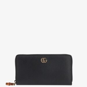 Gucci Woman Gucci Woman Black Wallets | AlmaBagz