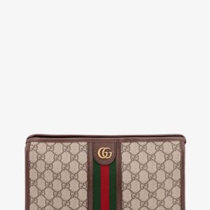 Gucci Man Gucci Man Brown Beauty Cases | AlmaBagz