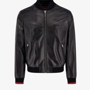 Gucci Man Gucci Man Black Leather Jackets | AlmaBagz