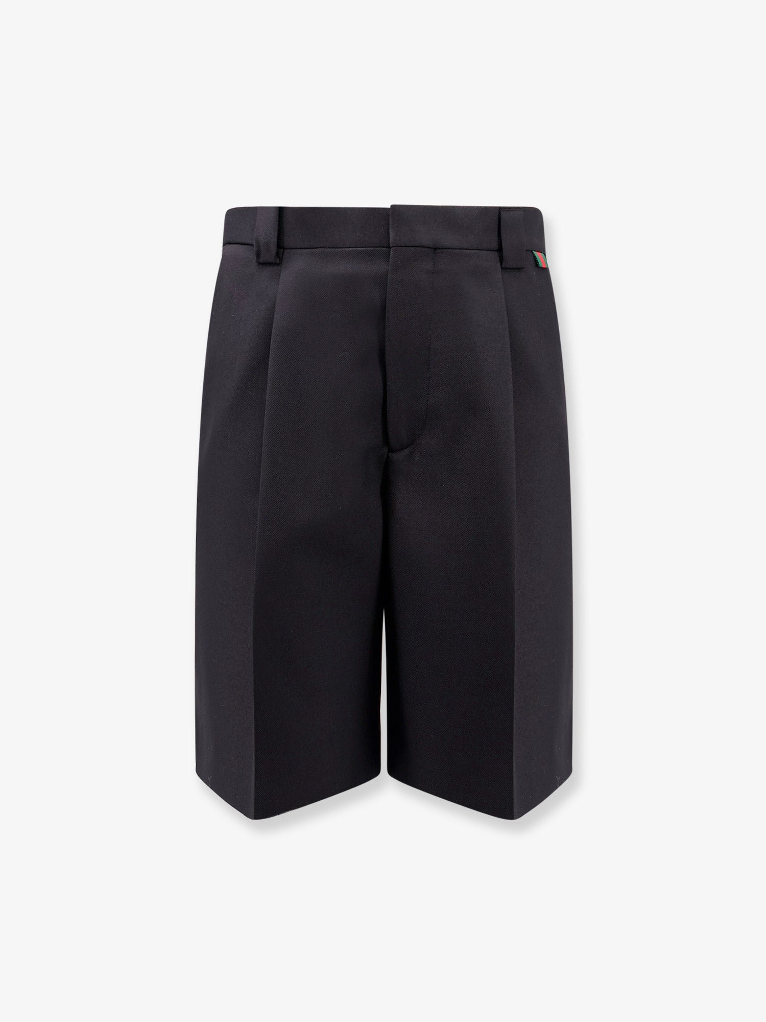Gucci Man Gucci Man Black Bermuda Shorts | AlmaBagz