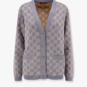 Gucci Woman Gucci Woman Grey Knitwear | AlmaBagz