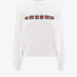 Gucci Woman Gucci Woman White Sweatshirts | AlmaBagz
