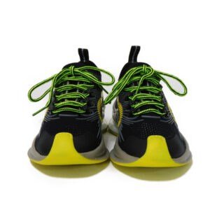 GUCCI sneakers 680939 USM10 8480 fabric black Interlocking G Technical knit run 35 1/2 | AlmaBagz