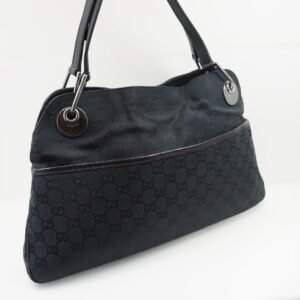 Gucci Sort Skuldertaske | AlmaBagz