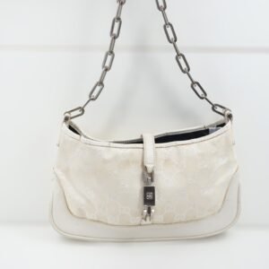 Gucci Hvid Skuldertaske | AlmaBagz