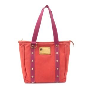 Louis Vuitton Antigua Cabas MM Tote Bag Hand Bag Rouge M40034 | AlmaBagz