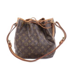 Louis Vuitton Monogram Petit Noe Shoulder Bag Brown M42226 | AlmaBagz