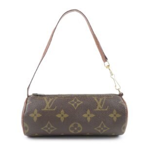 Louis Vuitton Monogram Pouch for Papillon Bag Old Type Brown | AlmaBagz