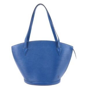 Louis Vuitton Epi Saint Jacques Shoulder Bag Blue M52335 | AlmaBagz