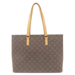 Louis Vuitton Monogram Luco Tote Bag Shoulder Bag Brown M51155 | AlmaBagz
