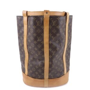Louis Vuitton Monogram Randonnee GM Laundry Bag Brown M42244 | AlmaBagz
