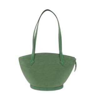 Louis Vuitton Epi Saint Jacques Shoulder Bag Borneo Green M52264 | AlmaBagz