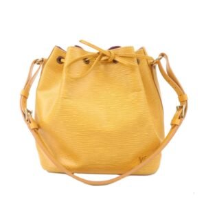 LOUIS VUITTON Epi Petit Noe Shoulder Bag Tassili Yellow M44109 LV Auth 43408 | AlmaBagz