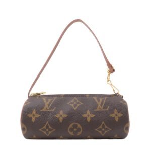 Louis Vuitton Monogram Pouch for Papillon Bag Old Type Brown | AlmaBagz
