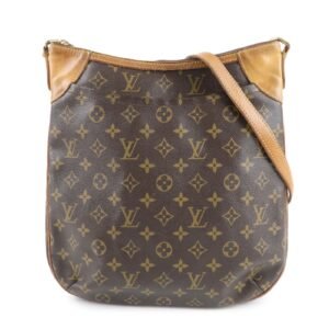 Louis Vuitton Monogram Odeon MM Shoulder Bag Brown M56389 | AlmaBagz
