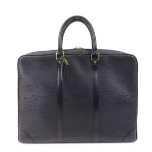 Louis Vuitton Epi Porte Documents Voyage Business Bag Noir M54472 | AlmaBagz