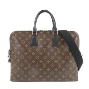 Louis Vuitton Monogram Macasa Porte Documan Jules 2Way Bag M40868 | AlmaBagz