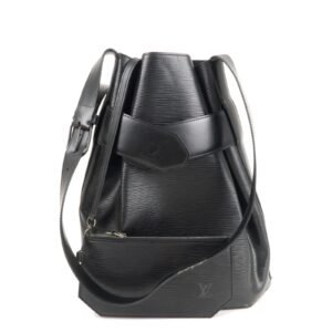 Louis Vuitton Epi Sac D'epaule GM Bucket Bag Noir Black M80155 | AlmaBagz