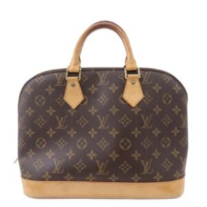 Louis Vuitton Monogram Alma Hand Bag Brown M51130 | AlmaBagz