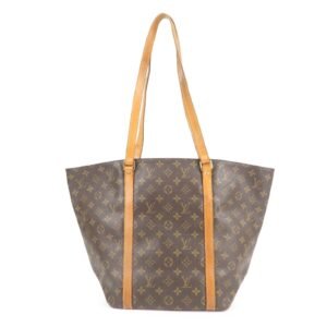 Louis Vuitton Monogram Sac Shopping Shoulder Bag Brown M51108 | AlmaBagz