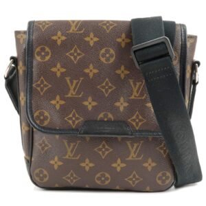 Louis Vuitton Monogram Macassar Bass PM Shoulder Bag M56717 | AlmaBagz