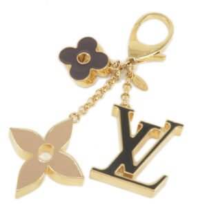 Louis Vuitton Bag Charm Fluer de Monogram M67119 Gold | AlmaBagz