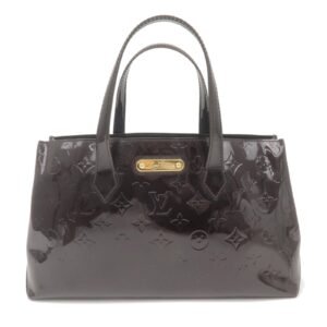 Louis Vuitton Monogram Vernis Wilshire PM Amarante M93641 | AlmaBagz