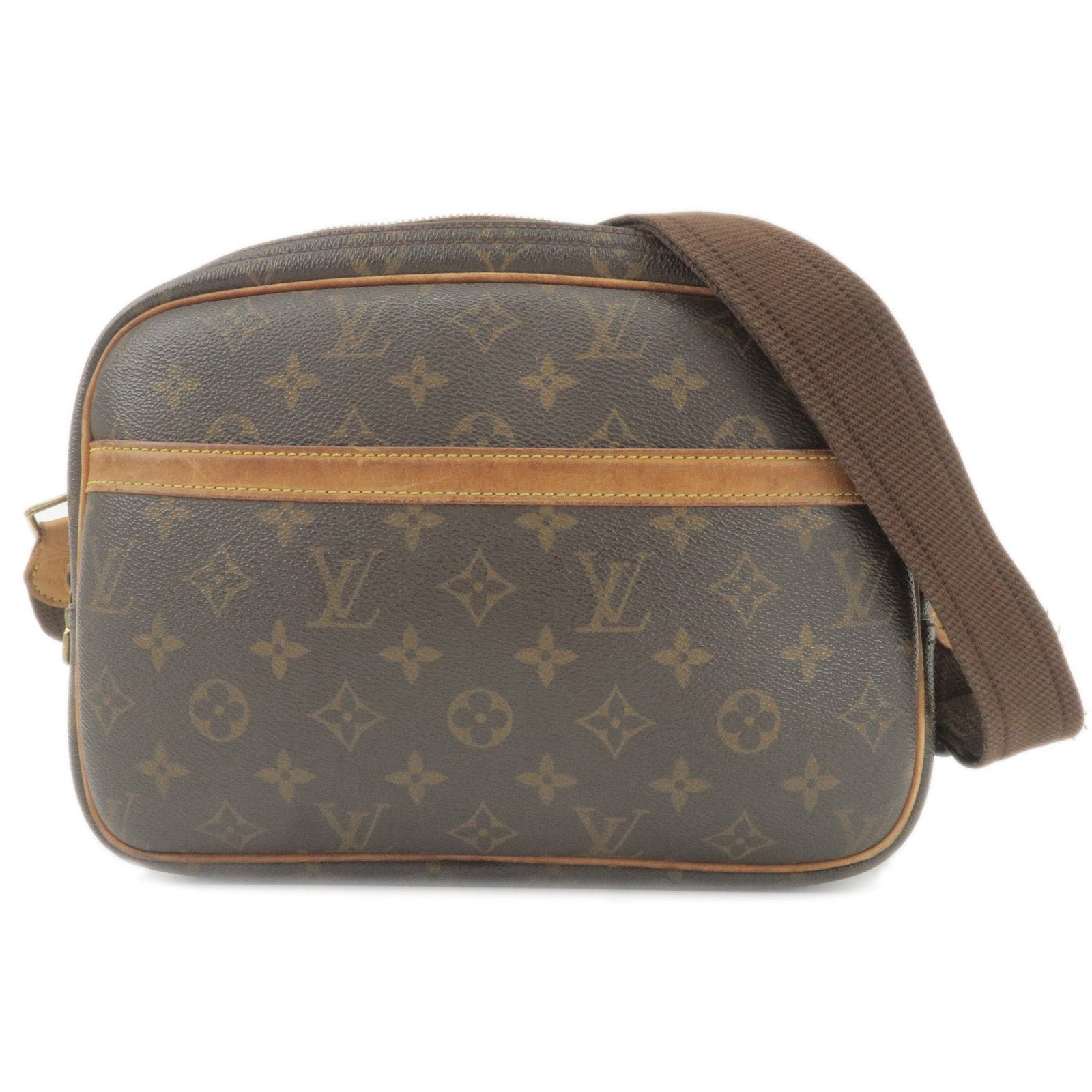 Louis Vuitton Monogram Reporter PM Shoulder Bag M45254 | AlmaBagz