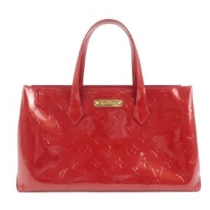 Louis Vuitton Monogram Vernis Wilshire PM Pomme d'Amour M93642 | AlmaBagz