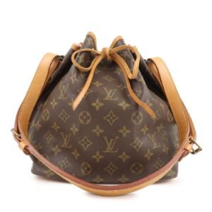 Louis Vuitton Monogram Petit Noe Shoulder Bag Brown M42226 | AlmaBagz