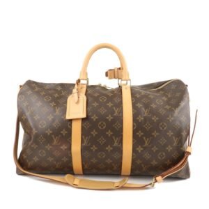 Louis Vuitton Monogram Keep All Bandoulier 50 Boston Bag M41416 | AlmaBagz